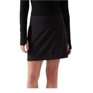 Athleta Brooklyn black skort. 15.5” length. Size 6